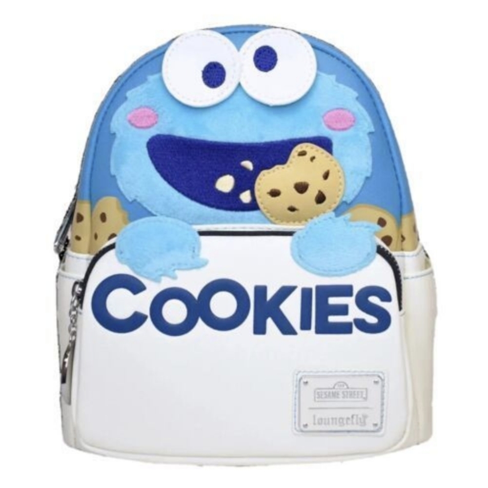 COPY - SeaWorld Exclusive Cookie Monster LoungeFly Backpack